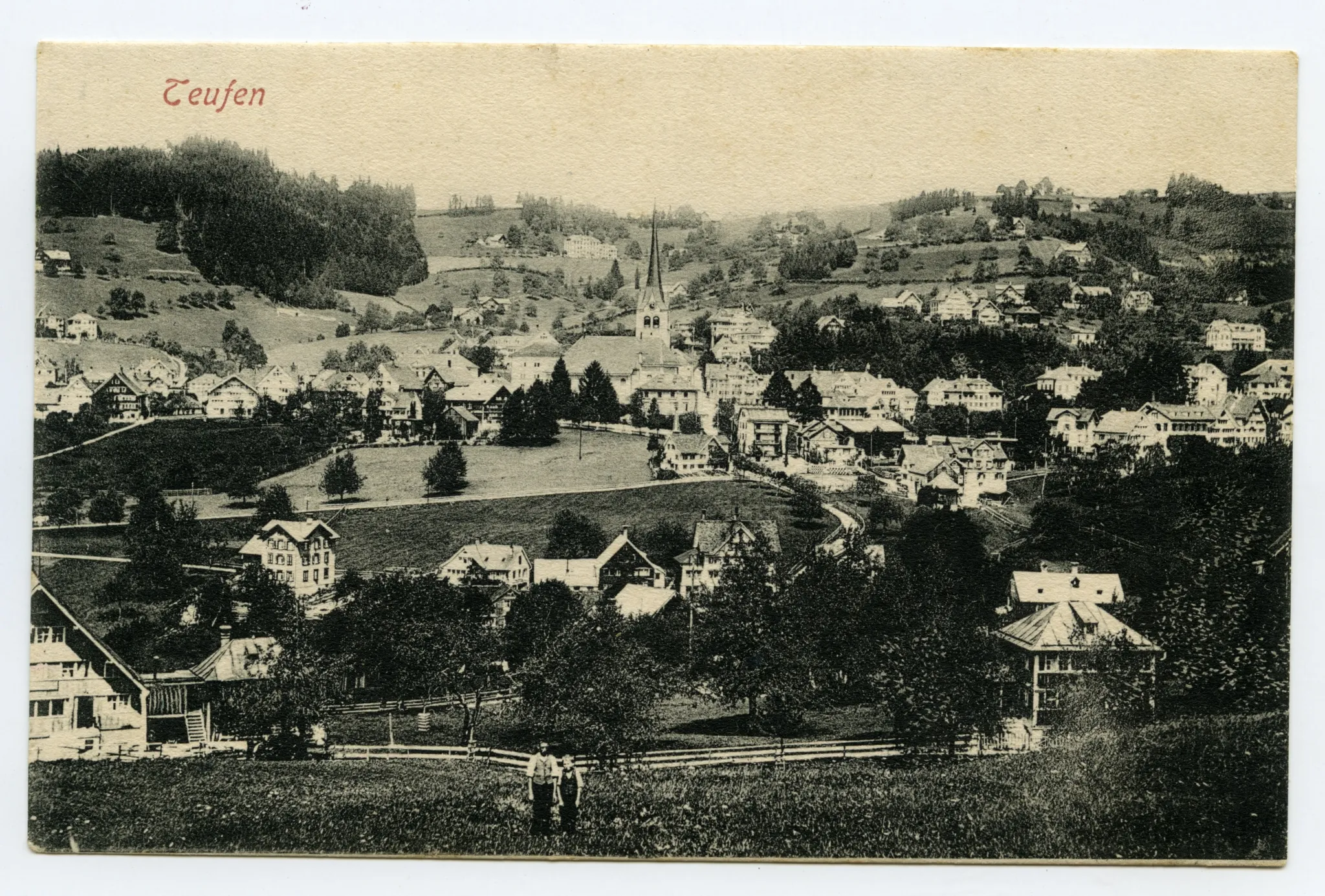 Blick zu Bad Sonder und Frölichsegg