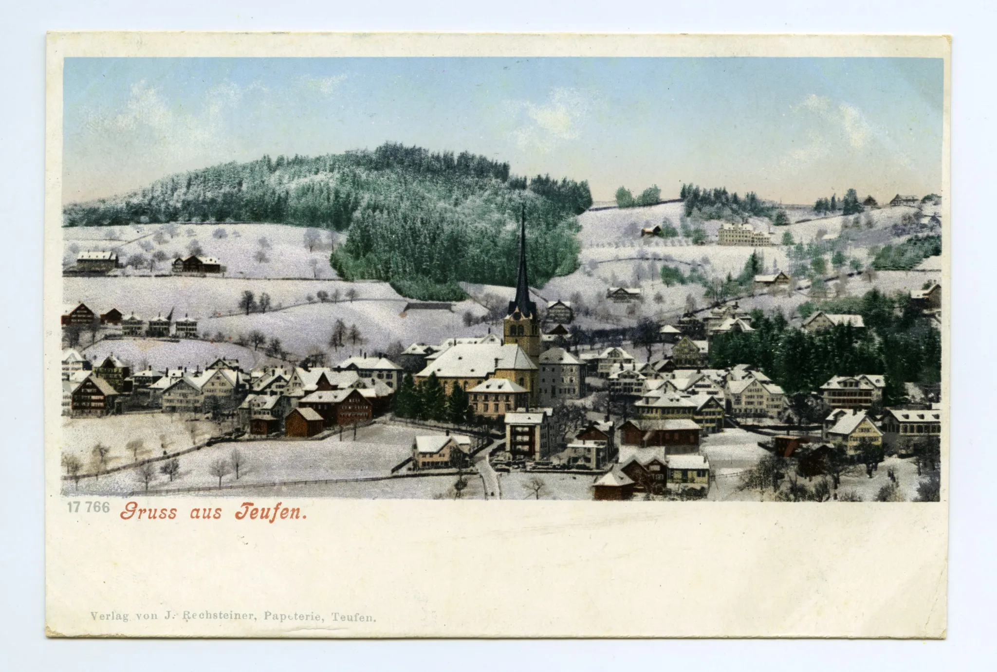 Blick zu Fernblick, Frölichsegg, Bad Sonder, Schäflisegg (vgl. Hc.15-05)