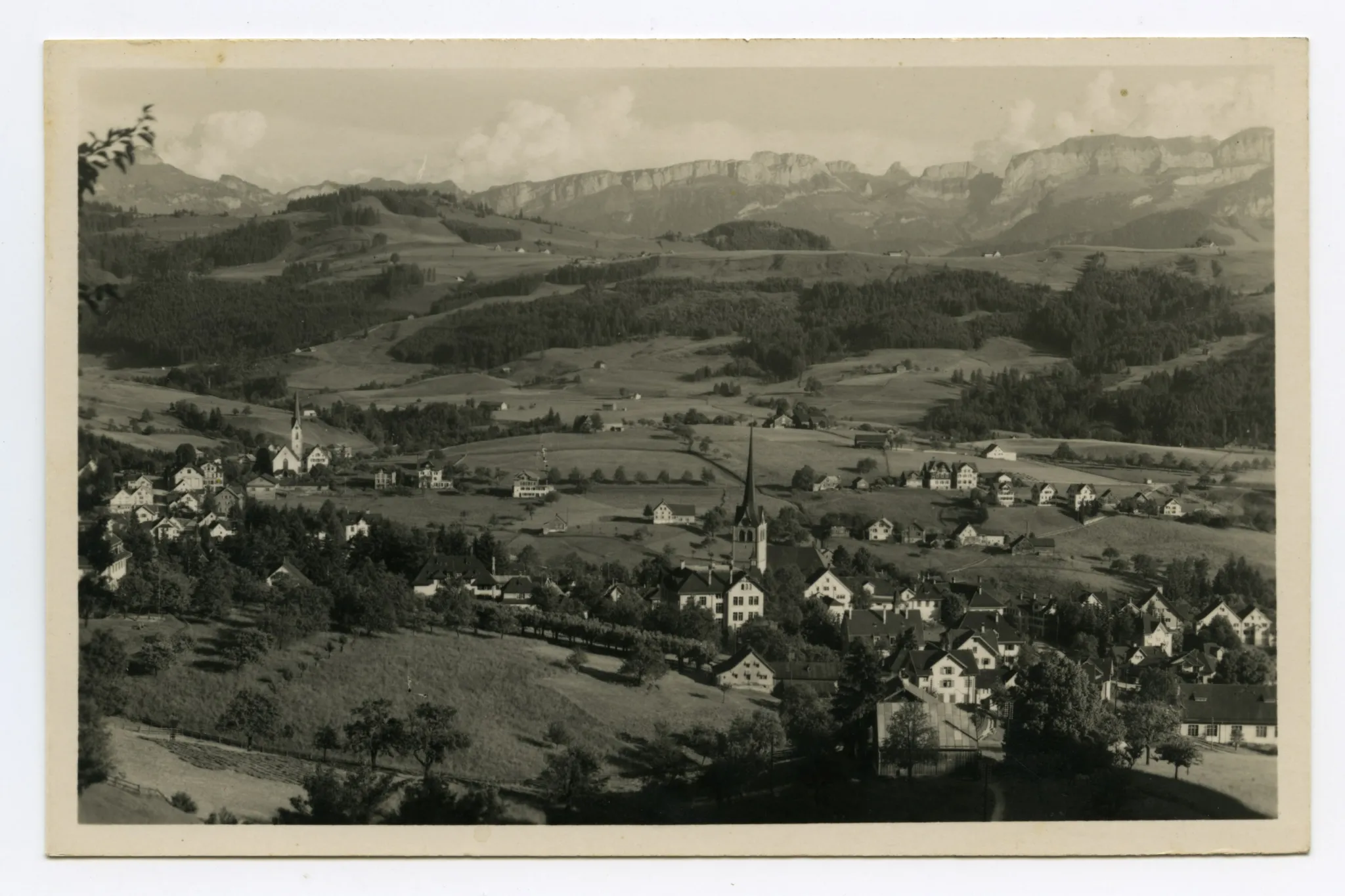 beide Dorfkirchen, alte Turnhalle (z.T.), Hoher Kasten (z.T.), östlicher Alpstein