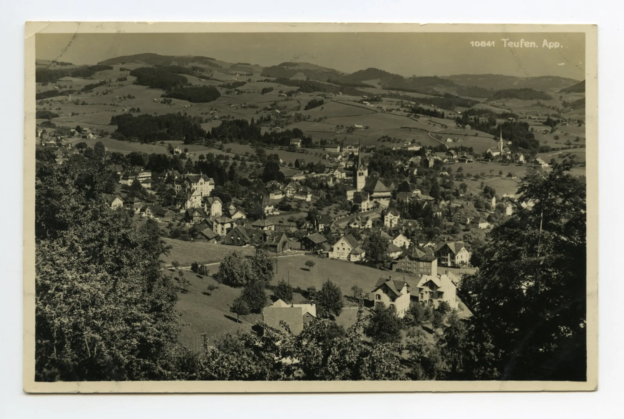 Hörli-Schulhaus, beide Dorfkirchen, Ebni/Lindenhügel/Zeughaus