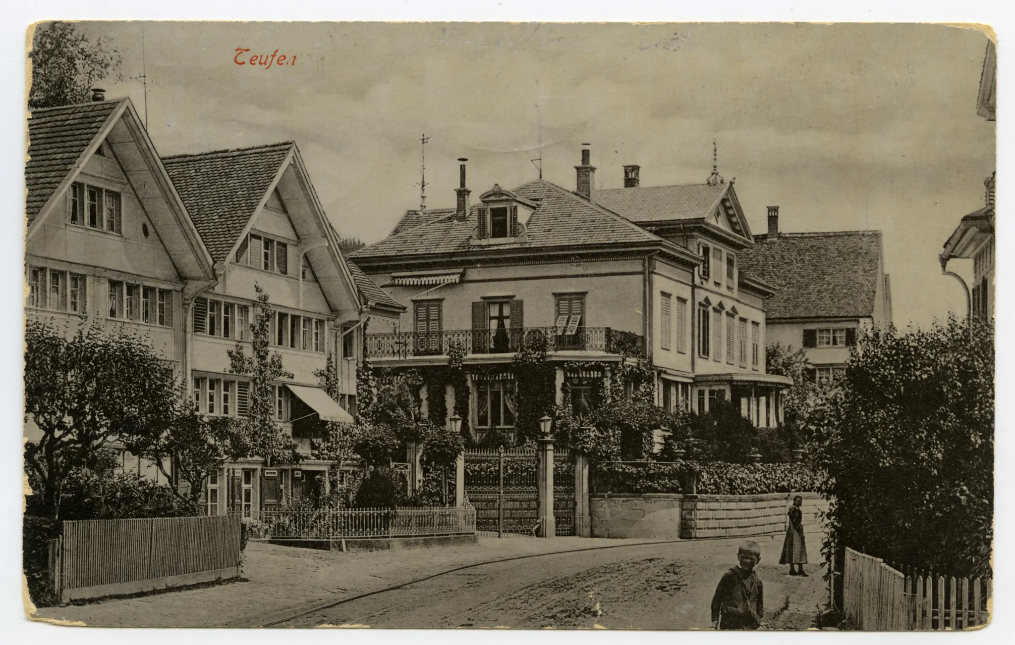 Villa Roth und Nachbarhäuser (vgl. Hc.20-09)