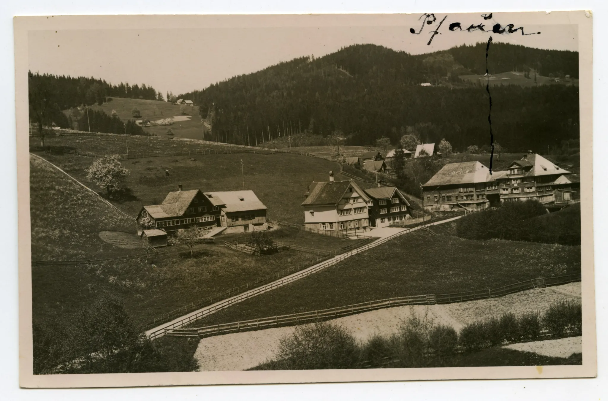 Blick zur äusseren Egg, Oberhorst