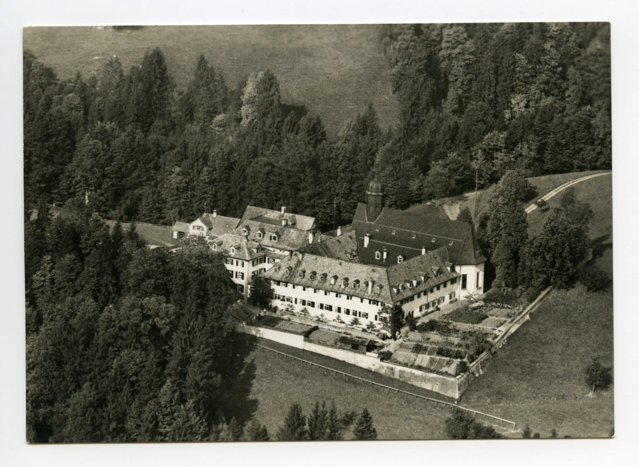Kloster Wonnenstein, Luftbildaufnahme