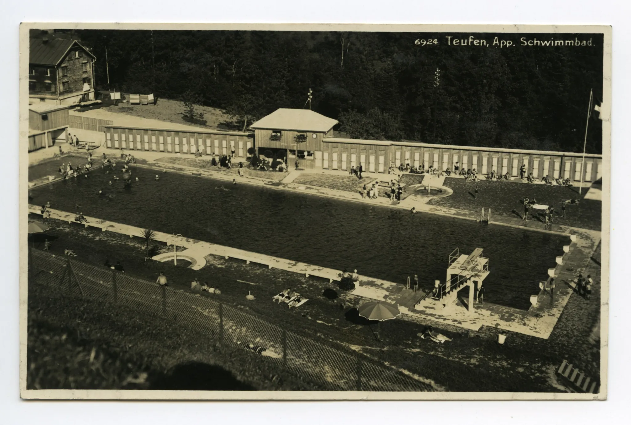 Freibad, Ansicht von Südosten