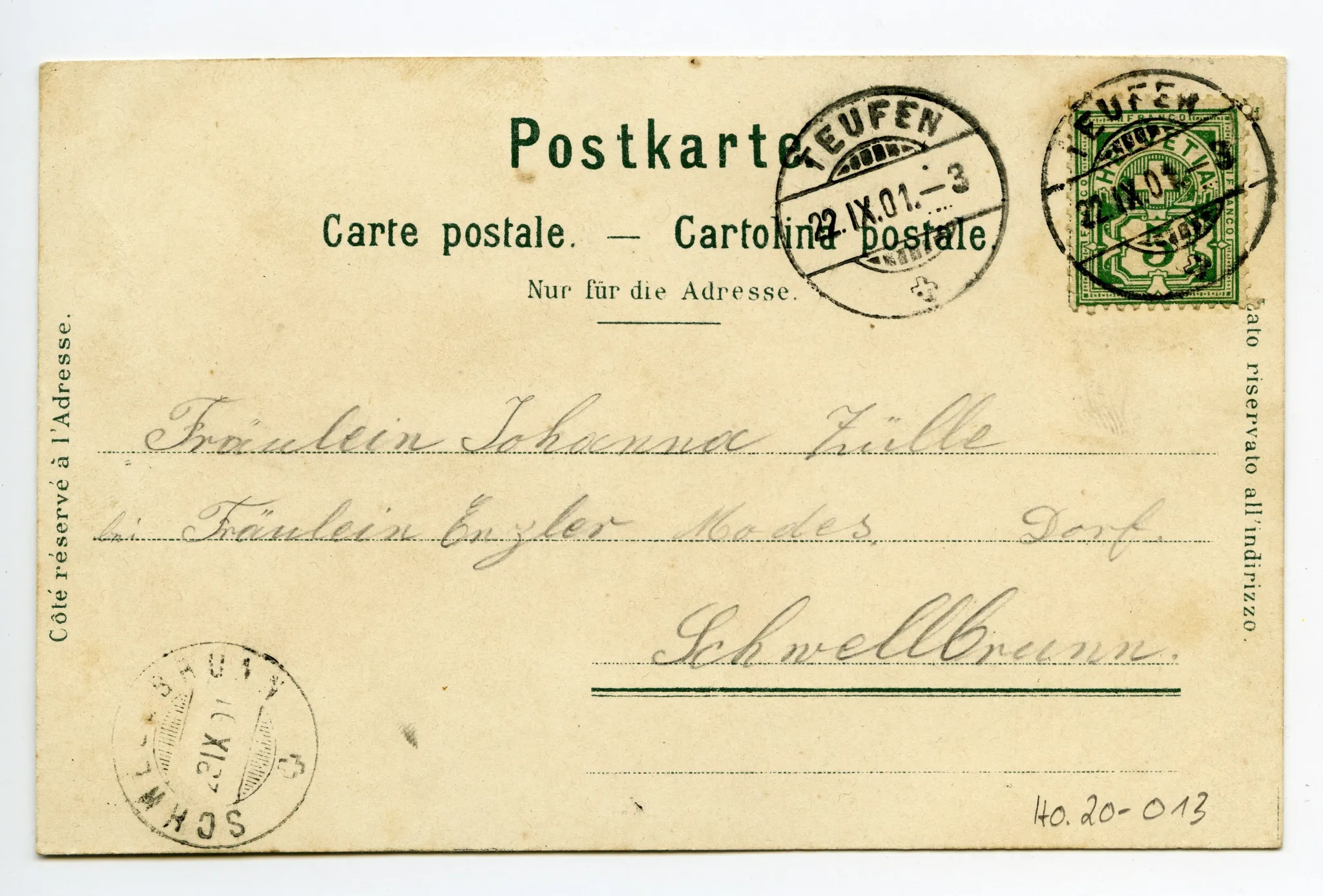 Ansicht von Süden mit Fröhlichsegg