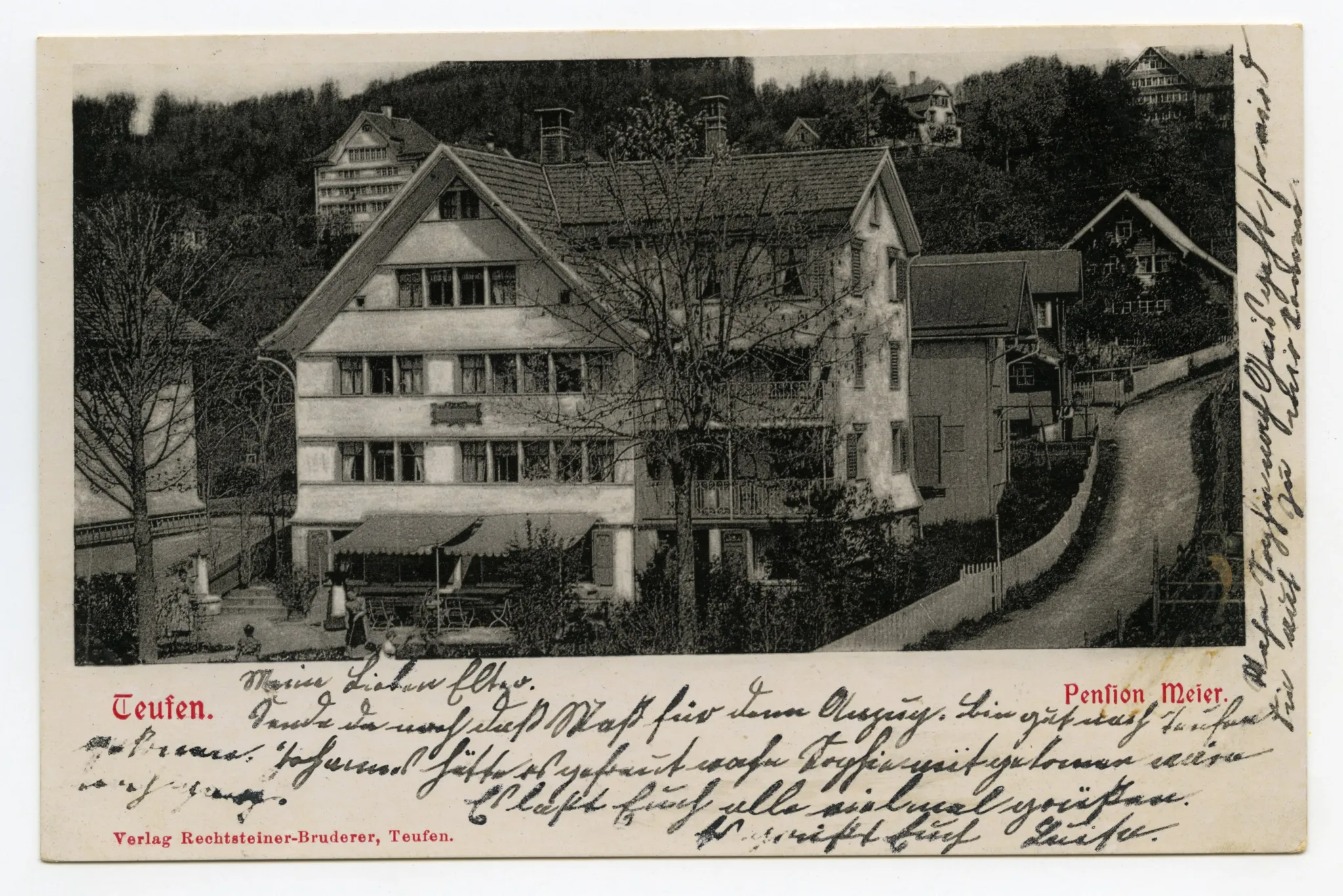 Ansicht aus Südosten mit Krankenhausstrasse (vgl. Ansicht auf Ho.20-184)