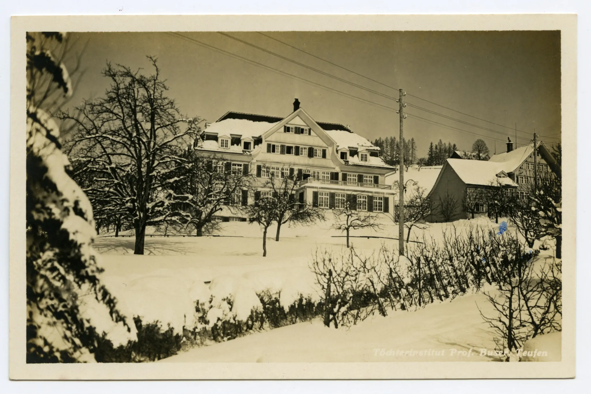 Ansicht Neubau von 1920 (vgl. Hc.08-88, Karte identisch, nach 1925 dat.)