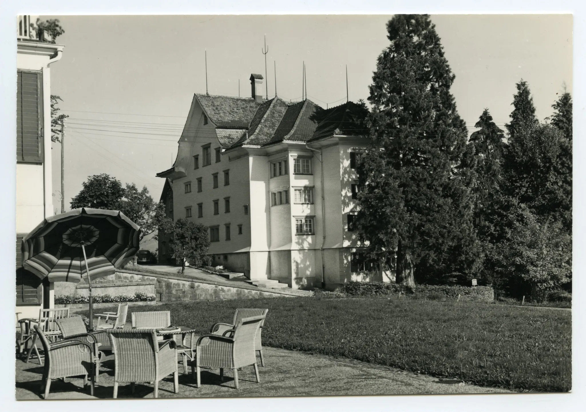 Rückansicht Direktionshaus