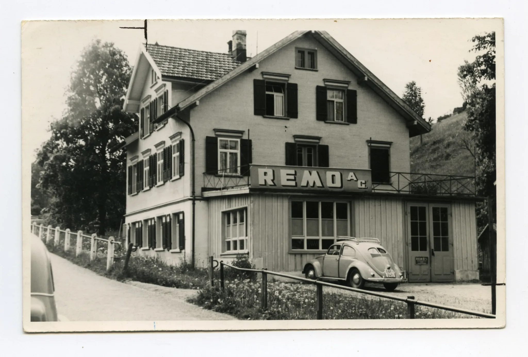 Haus Nibel), Aussenansicht des Hauses