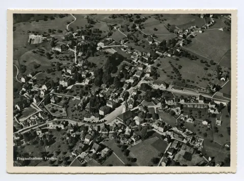 Dorfkern mit Grubenmannkirche, Bahnhof, Spital/Gremm (vgl. Hc.14-02)