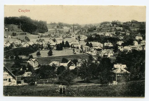 Blick zu Bad Sonder und Frölichsegg