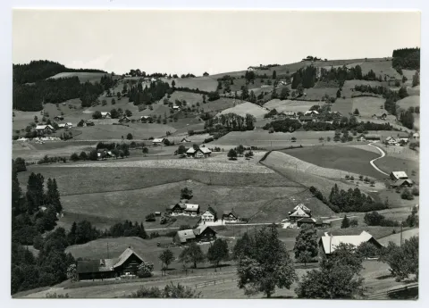 Blick zu den Eggen (Waldegg)