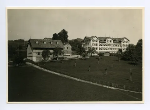 Waisenanstalt, Ansicht von Süden
