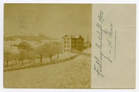 Privathaus, Hauptstrasse 14, Winter